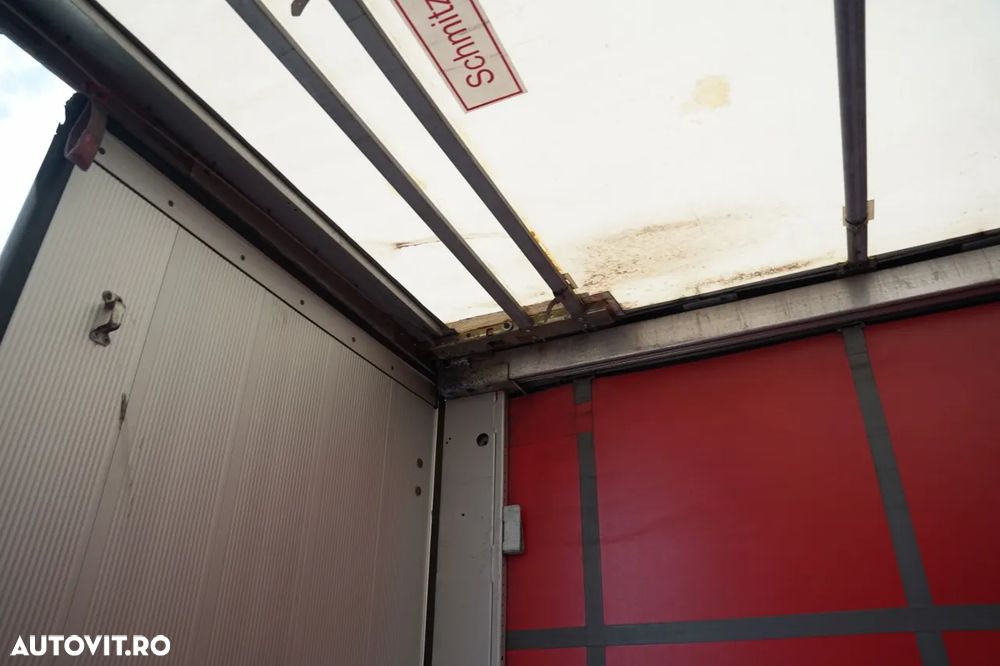 Schmitz Cargobull CORTINĂ / AXĂ RIDICATĂ / ACOPERIȘ RIDICAT / CONTENIER PENTRU PALEȚI - 22