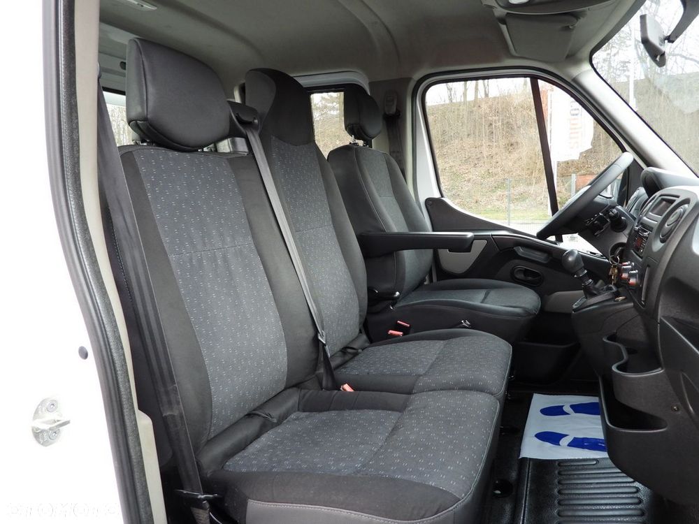 Opel MOVANO SKRZYNIA PODWÓJNA KABINA DOKA 7 MIEJSC TEMPOMAT KLIMATYZACJA  130KM - 35