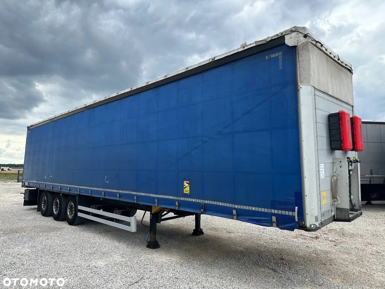 Schmitz Cargobull / FIRANKA STANDARD / SAF / OŚ PODNOSZONA - 1