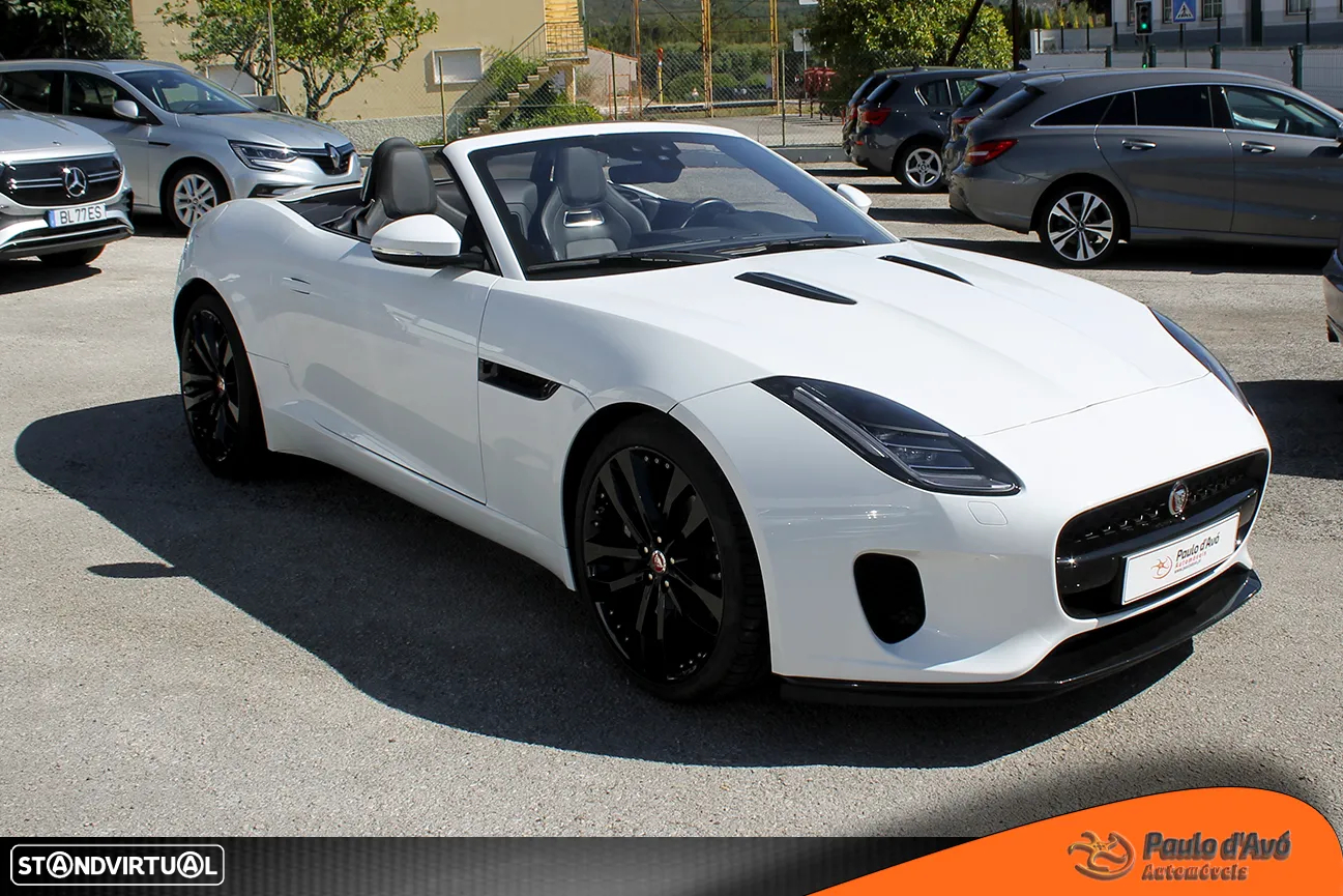 Jaguar F-Type Cabriolet P300 Aut. R-Dynamic Black - 4