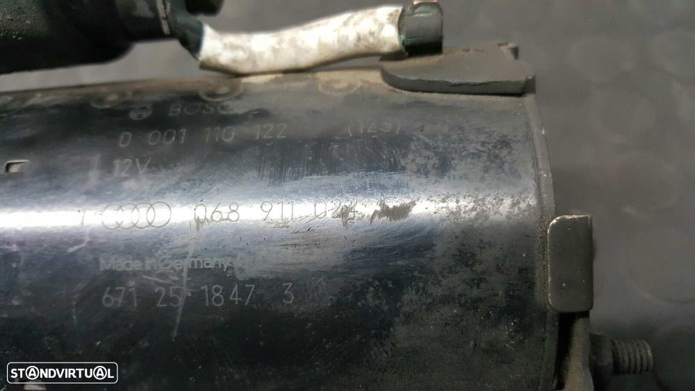 MOTOR DE ARRANQUE AUDI A4 AVANT (B5) 1.9 TDI - 6