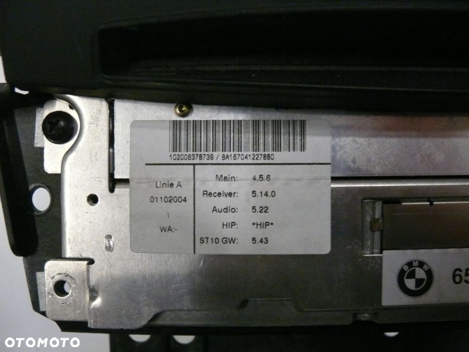 CZYTNIK DVD CD NAWIGACJI BMW 6 E63 E64 BMW 5 E60 E61 - 4