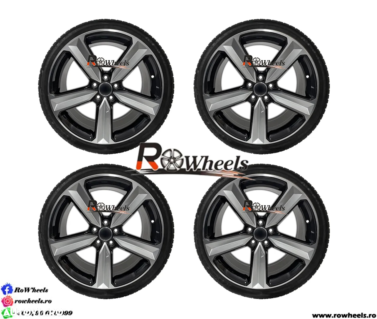 Jante AUDI 20 R20 Model RS A4 A5 A6 A7 A8 Q3 Q5 Q7 Q8 Anvelope vara - 7