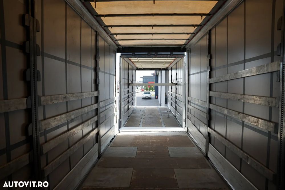 DAF XF 480 / COMBINAȚIE TANDEM / SSC / DRIVE-THROUGH / 120 M3 / I-PARK COOL / PUNTE RELAXABILĂ / ACOPERIȘ RELAXABIL / REMORCĂ - 27