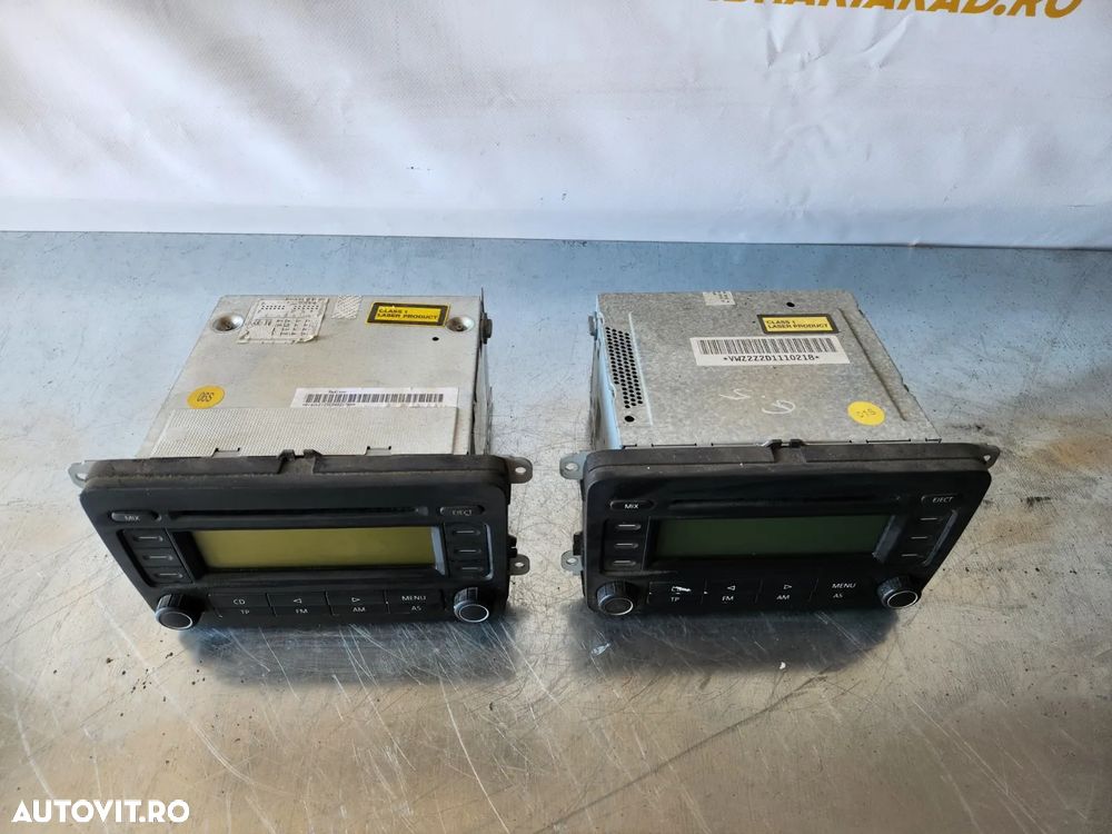 Radio Cd Player Vw Touran Jetta Golf 5 Passat B6 Etc. Cod 1KL - 5