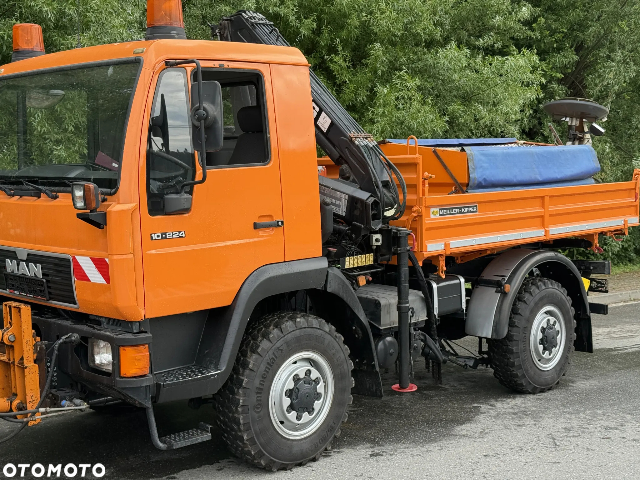 MAN * MAN LE 10.220 *Kiper Wywrotka * 4x4 * Pług Piaskarka * Zimowe Utrzymanie * Sprowadzony * HDS MKG * - 3