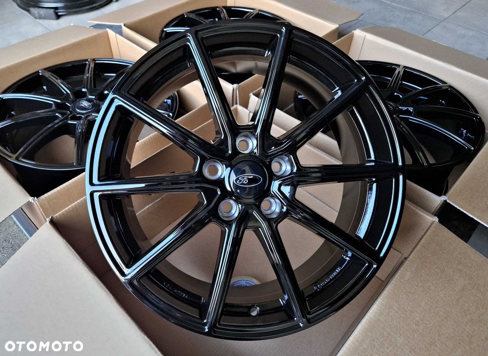 Alufelgi 17 5x108 Ford Mondeo Kuga C S-Max Focus Galaxy Edge Czarne 5#
