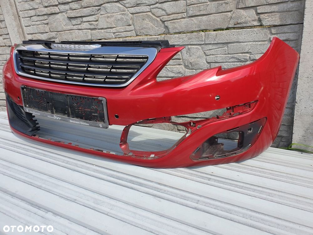 Peugeot 308 t9 ZDERZAK PRZÓD na 4 pdc - 2