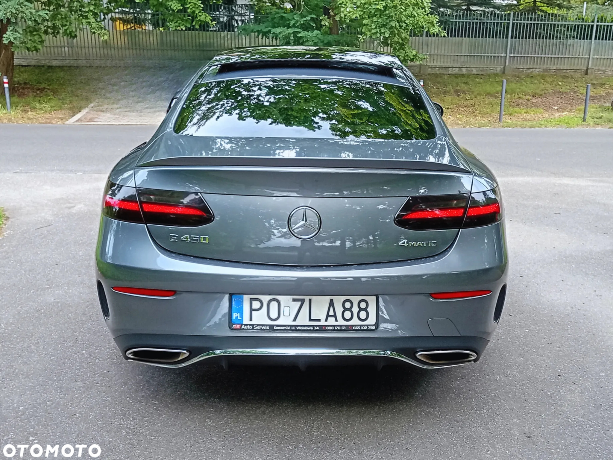 Mercedes-Benz Klasa E 450 Coupe 4-Matic 9G-TRONIC - 9