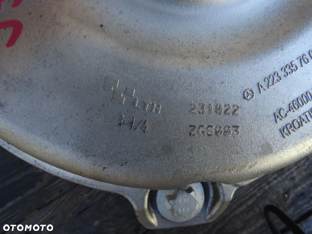 MERCEDES W223 DYFERENCJAŁ MOST PRZEDNI 400d 350d 4 MATIC A2233357600 - 7