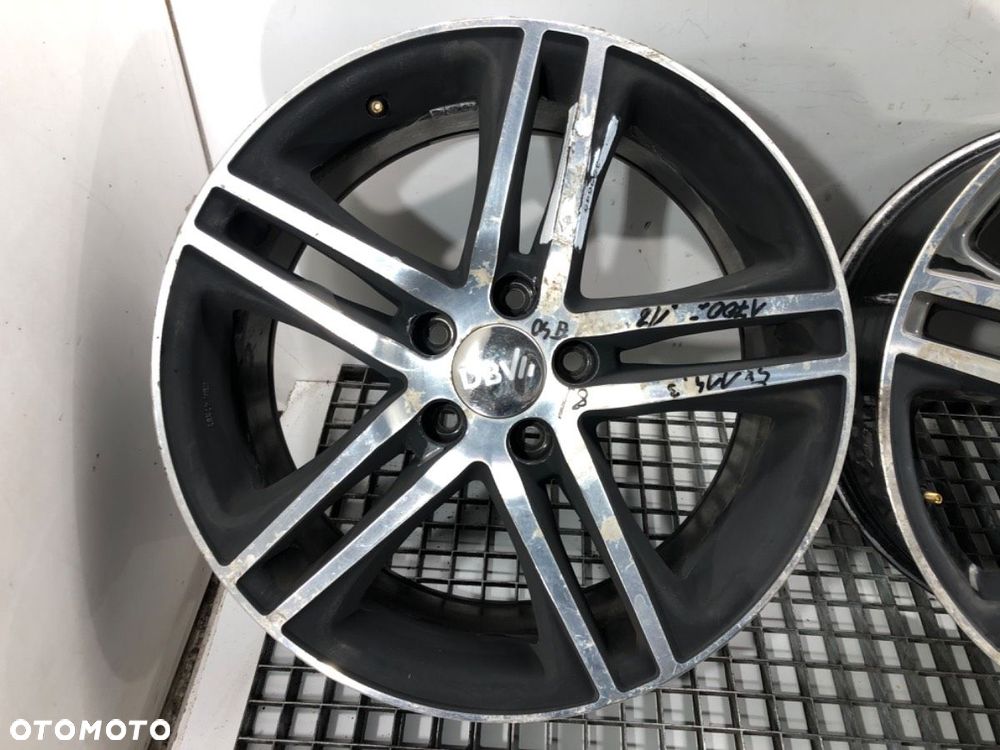 FELGI ALUMINIOWE KOMPLET 18 8J 5X114,3 ET40 ŚRODEK CENTR. 66.1 - 912.00 PLN - NISSAN QASHQAI / - 2
