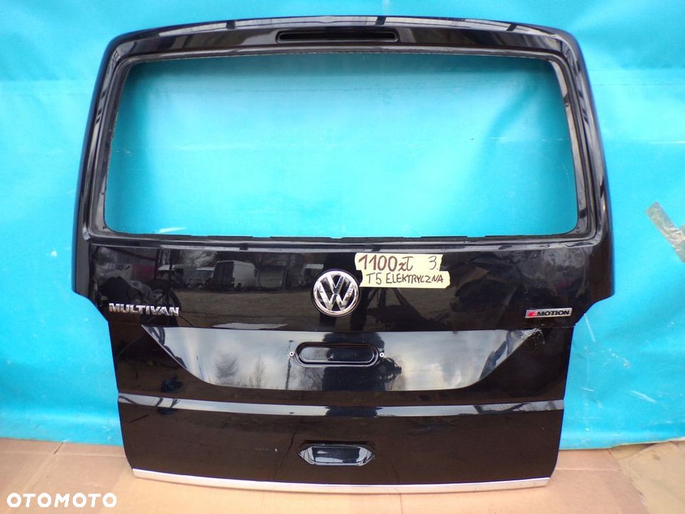 VW T6 CARAVELLE MULTIVAN 16- KLAPA TYLNA PODNOSZONA ELEKTRYCZNIE - 1