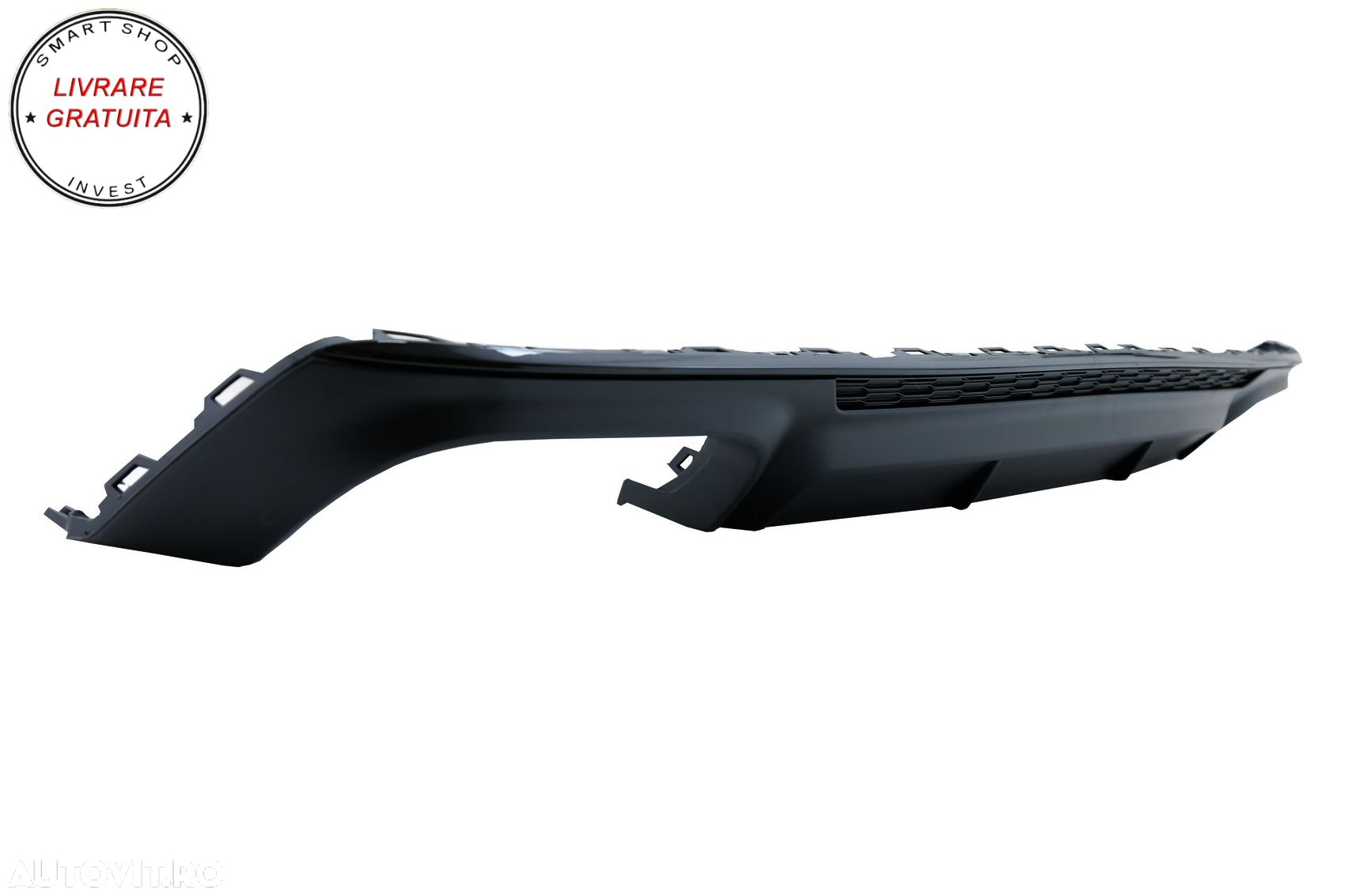 Difuzor Bara Spate si Ornamente Evacuare Audi A6 C8 4K Avant Sedan (2018-up) S6 De- livrare gratuita - 4