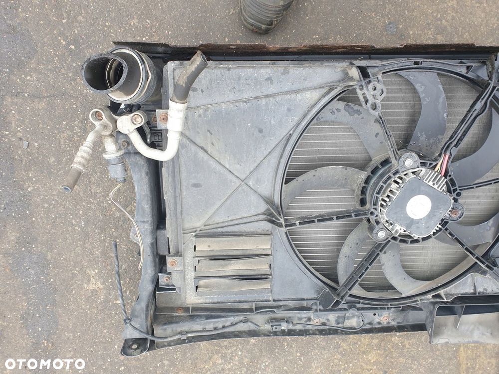 PAS PRZEDNI WZMOCNIENIE CZOŁOWE KOMPLET CHŁODNIC SKODA OCTAVIA II 2007 ROK - 7