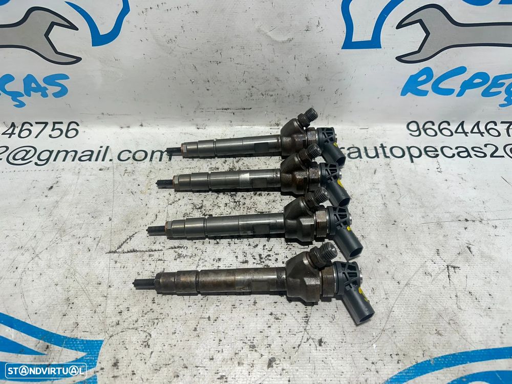 .Conjunto Injetores Bosch BMW 2.0D 16v N47D20 N47 N47N 120D 320D 520D 184cv 0445110478 7810702 2008 - 2020 - 4