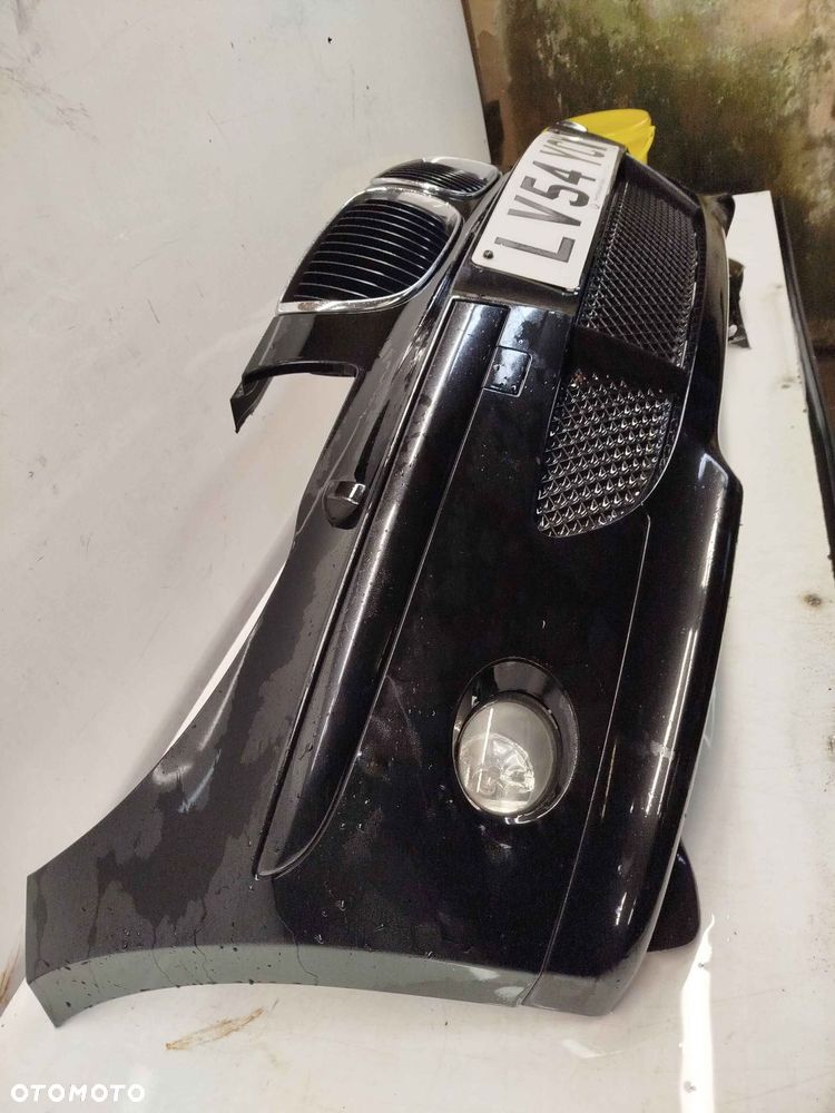 ^ ZDERZAK PRZÓD PRZEDNI DO BMW E87 SERIA I 1 SCHWARZ II CZARNY SPRYSKIWACZE LAMP XENON HALOGENY - 2