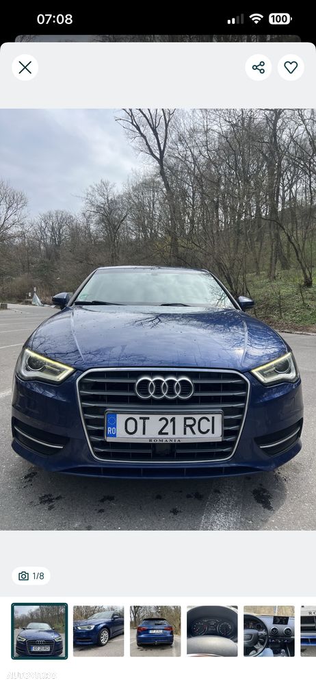 Audi A3 1.4 TFSI Cylinder on demand ultra S tronic S line Sportpaket - 1