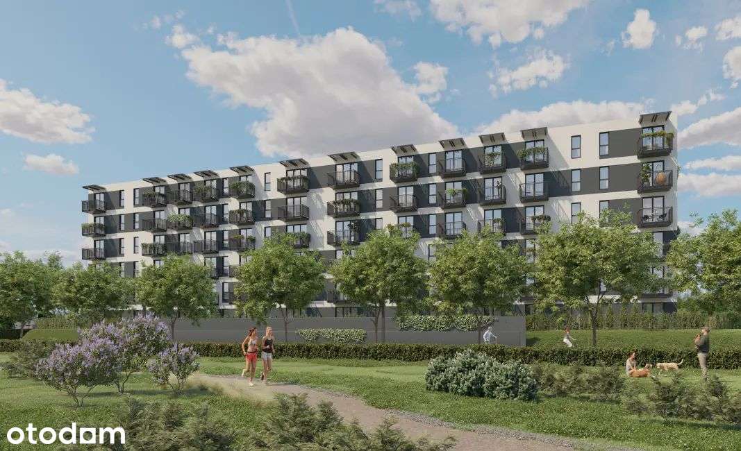 2-pokojowe mieszkanie 49m2 + balkon