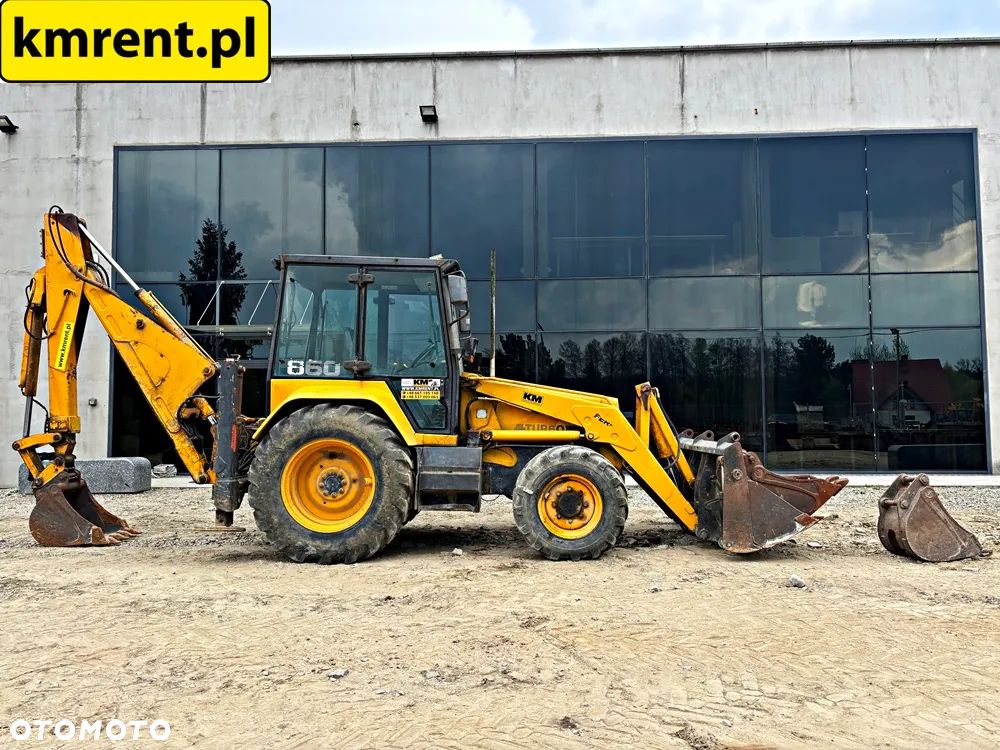 Terex FERMEC 860 KOPARKO-ŁADOWARKA 1997R. | JCB 3CX CASE 590 580 CAT 428 432 - 3