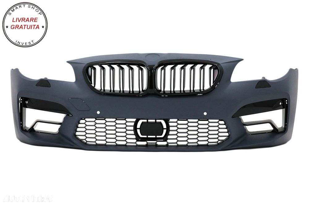 Bara Fata cu Grila Centrala BMW Seria 5 F10 F11 (2011-2017) M5 2020 Design- livrare gratuita - 1