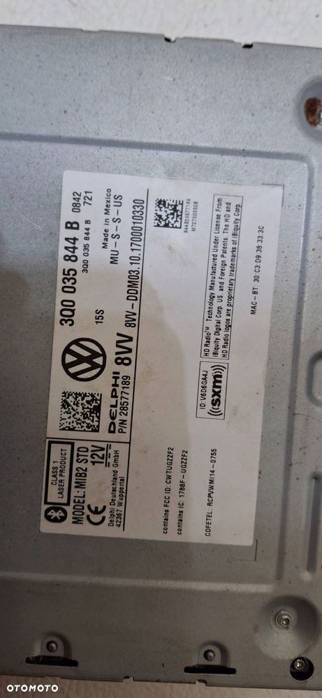 czytnik nawigacji zmieniarka vw tiguan ii allspace usa 3q0035844b - 5