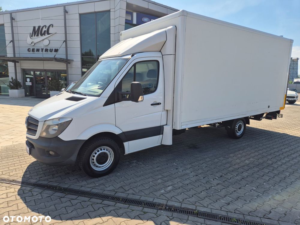 Mercedes-Benz Sprinter 316 CDi / KONTENER / NAJWIĘKSZY / PNEUMATYKA TYŁ / WINDA 750KG NA PILOT / BEZWYPADKOWY / SERWISOWANY / KLIMATYZACJA / KAMERA COFANIA / EURO 5 - 11