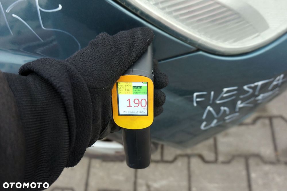 MASKA ZDERZAK BŁOTNIKI LAMPY FIESTA V MK5 U2  FORD 2002-2008 NEPTUNE GREEN PRZÓD KOMPLETNY - 14