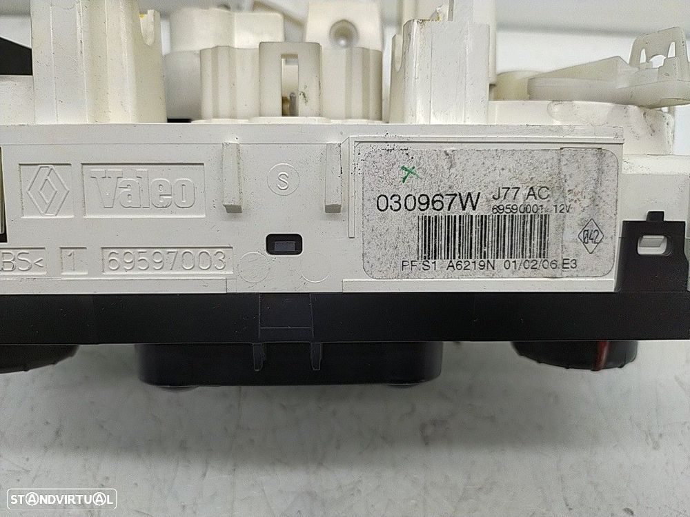 Comando Ar Condicionado/Ac Renault Clio Iii (Br0/1, Cr0/1) - 5