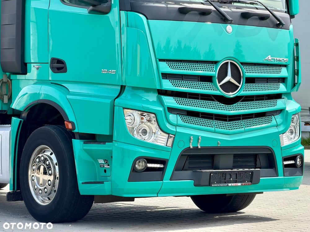 Mercedes-Benz ACTROS 1845 / FIRANKA / WINDA / 18 EUROPALET / ALUSY / 8 000 KG ŁADOWNOŚCI / 2018 ROK / SPROWADZONY / AUTOMAT / SYPIALKA / EURO 6 - 10