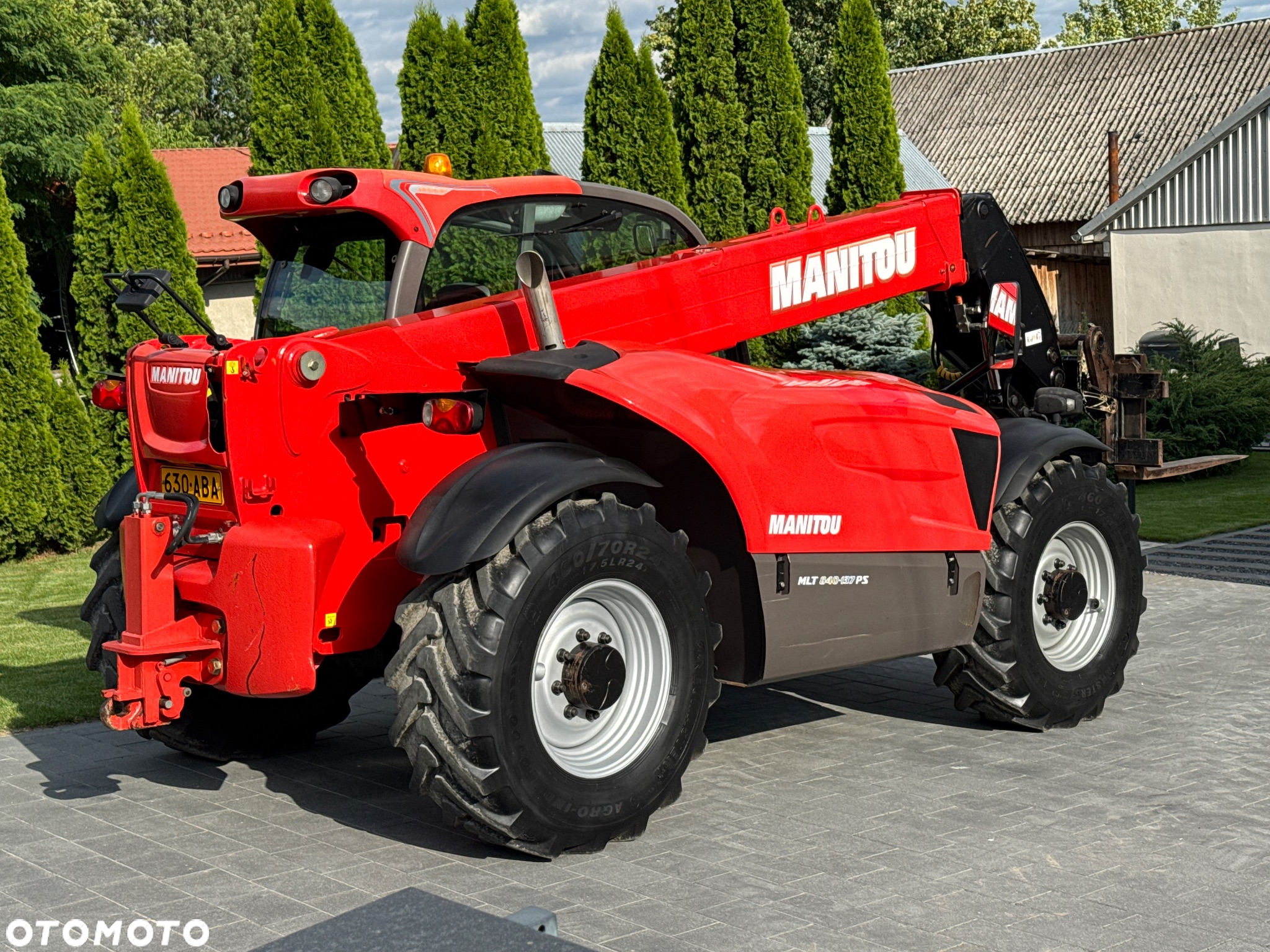 Manitou MLT840-137PS ELITE!! Idealny stan!! Sprowadzona!! [ładowarka teleskopowa] - 4