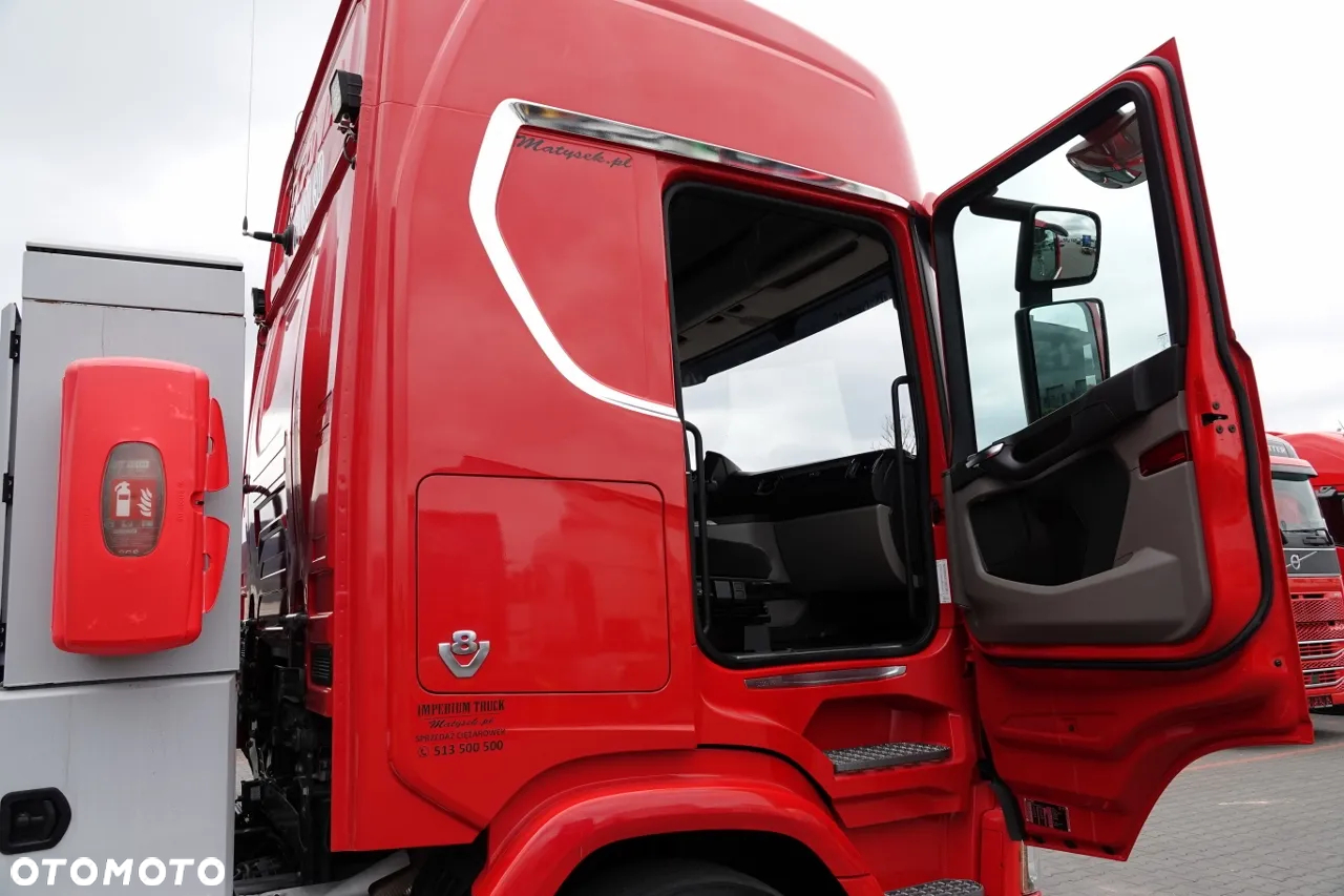 Scania R 580 / V8 / 6x4 / DMC: 150.000 KG / KLIMA POSTOJOWA / 3 OSIOWY CIĄGNIK SIODŁOWY - 28