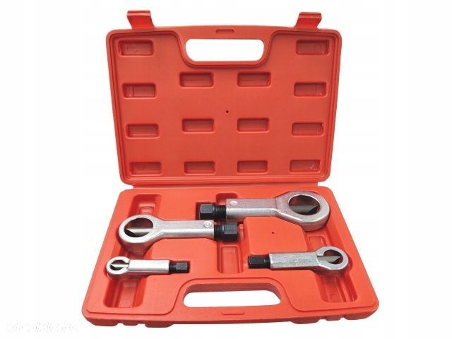 Zestaw przecinaków do śrub nakrętek 4szt - 5