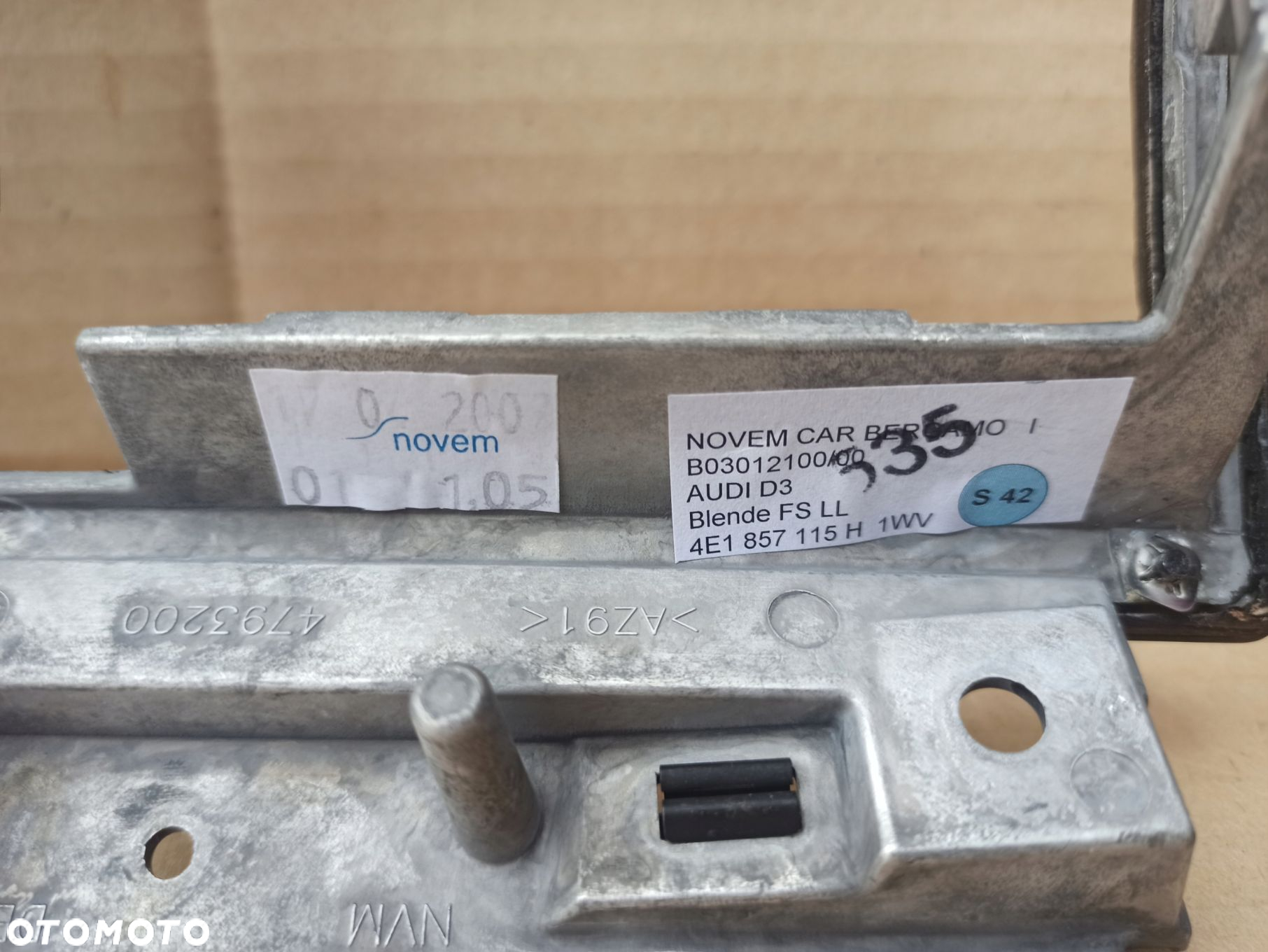 Ramka licznika drewno AUDI A8 D3 LIFT EUROPA - 7