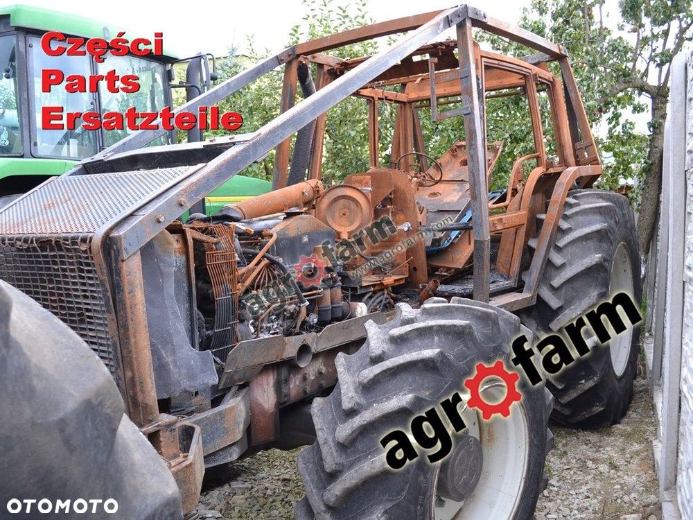 Valtra 8950 części, skrzynia biegów, zwolnica, oś - 1