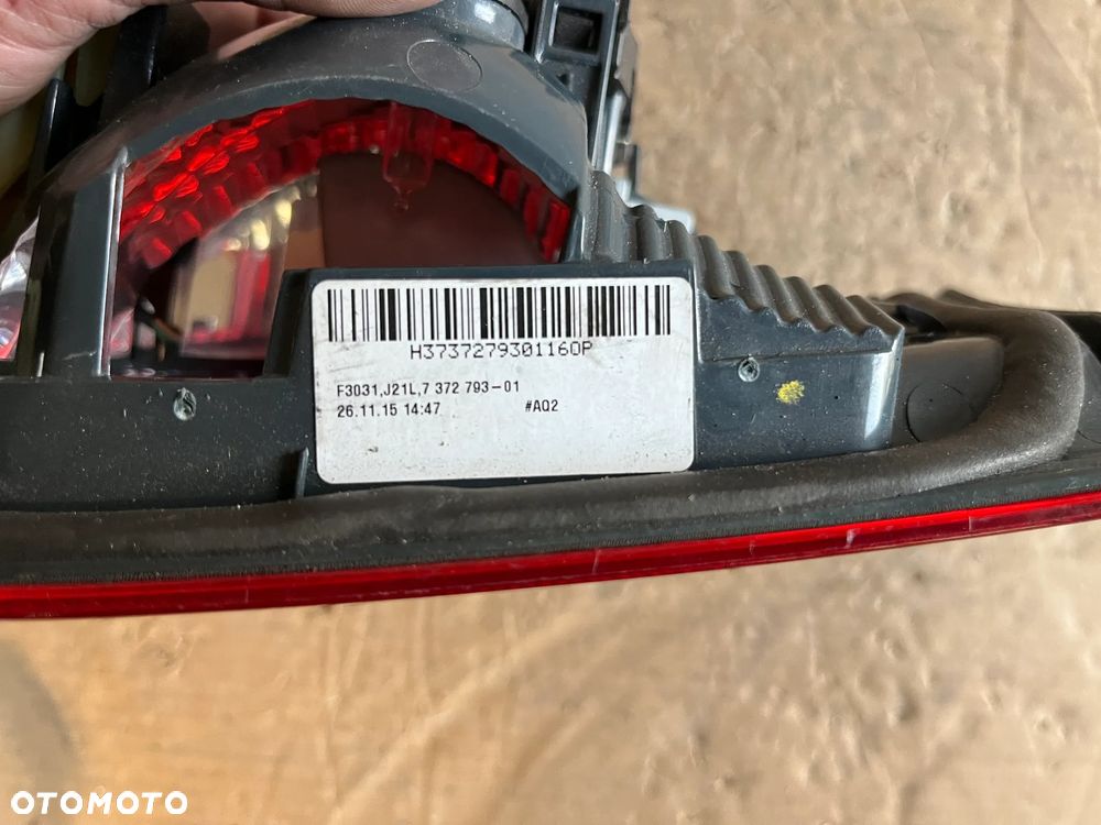 BMW 3 F30 F31 LAMPA LEWY TYŁ EU 7372793 - 4