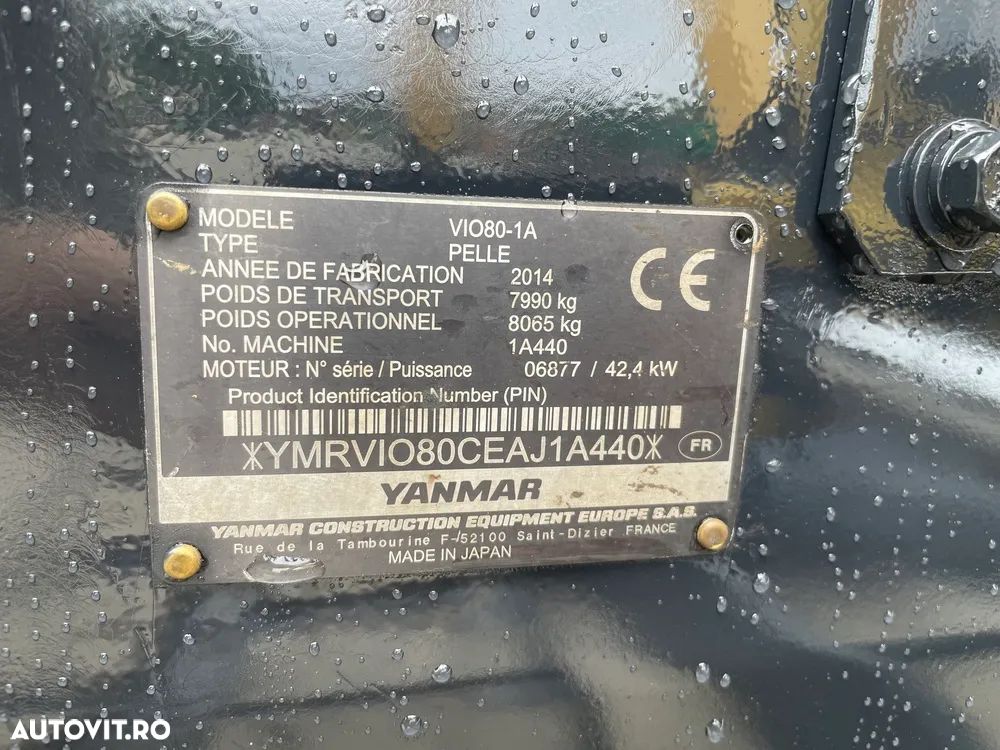 Yanmar Vio 80 - 30