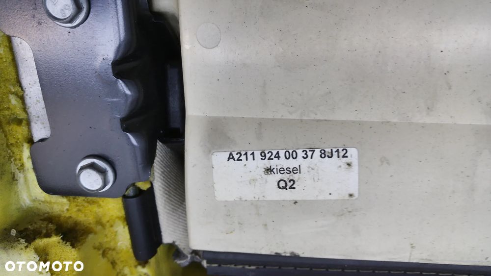 Mercreds W211 E klasa Kanapa Siedzenie Oparcie Skóra Beż - 11