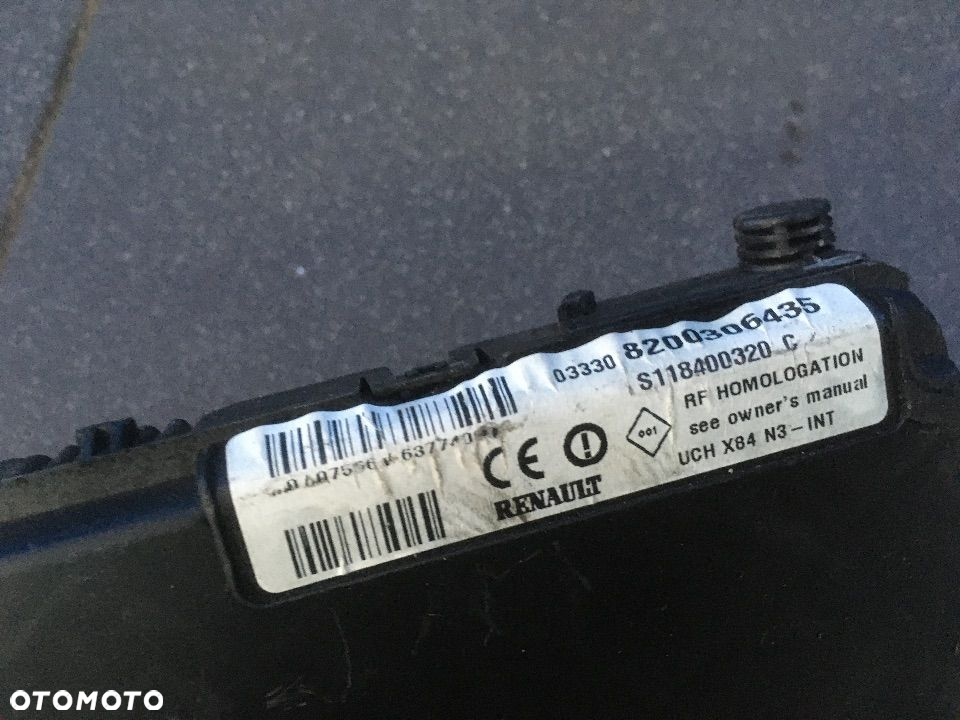 MODUŁ UCH RENAULT SCENIC 8200310297 - 3
