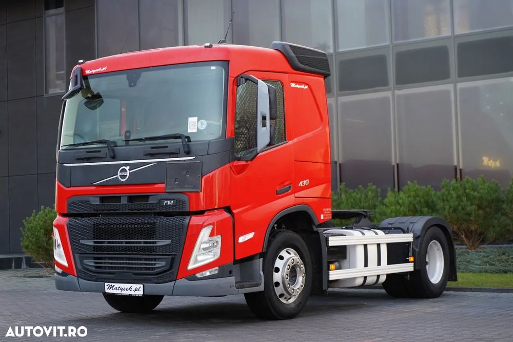 Volvo FM 430 / FULL ADR / GREUTATE: 6.500 KG / CABINĂ JOSĂ / 2022 / DUPĂ CONTRACT DE SERVICE GOLD / - 1