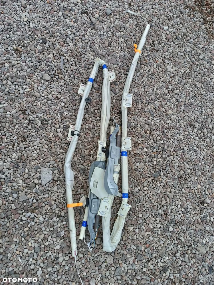 KURTYNA POWIETRZNA LEWA PRAWA KOMPLET  VW TIGUAN I 1 5N0880742G - 1