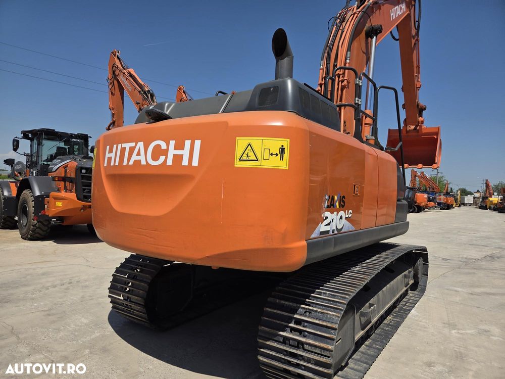 Hitachi ZX210-6, latime 2,5m, cupa NOUA 1,3mc, 22tone, Adanc sapare 7m, consum mediu 9l/h, 3 pompe Hitachi, produs in Japonia, lant 80% ok -200h deplasare, ridica 13t, inst picon, camera spate, posibilitate leasing, STARE FOARTE BUNA -PROMOTIE 79.900Eur+Tva - 20