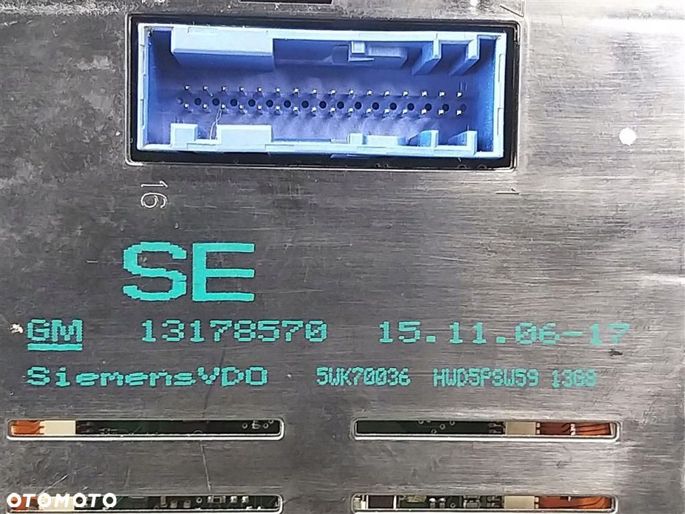 Radio+ wyświetlacz kpl Opel Astra III H ROK 2004=2013 13251045 - 7