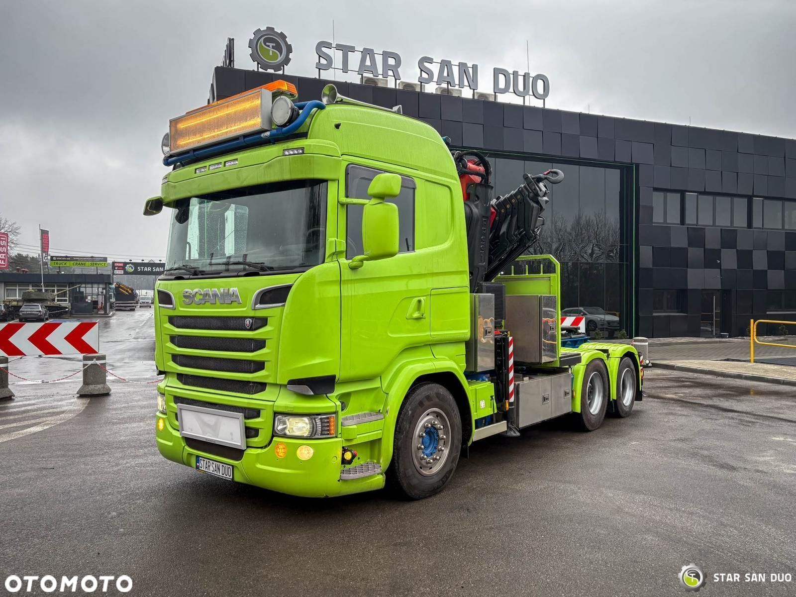 Scania R520 6x2 Fassi F485 HDS Żuraw Wciągarka Euro 6 - 4