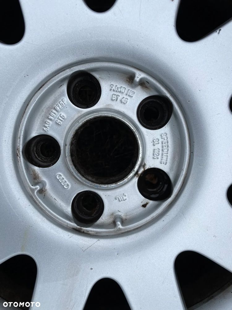 FELGI ALUMINIOWE 16' 5x112 ET45 AUDI A3 8P A4 B6 GOLF V 4A0601025P - 6