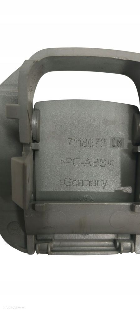 Bmw E81 E87 F20 E90 X1 E84 Zaślepka Osłona Kanapy Tył Isofix Szary 7118673 - 5