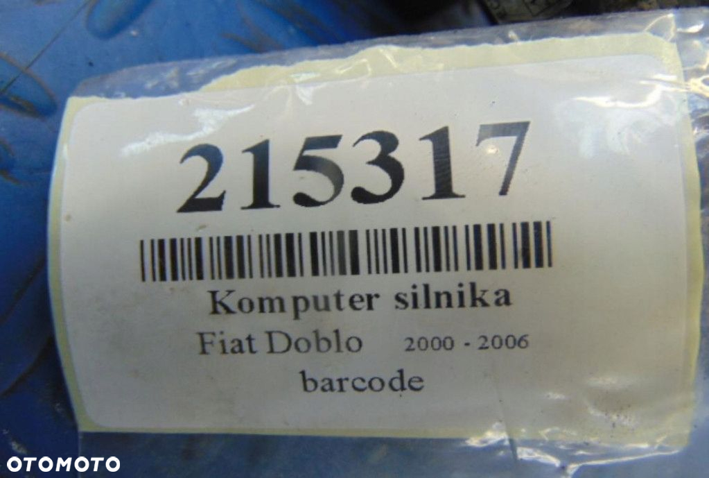 FIAT DOBLO 1.2 8V KOMPUTER SILNIKA 46760606 - 4