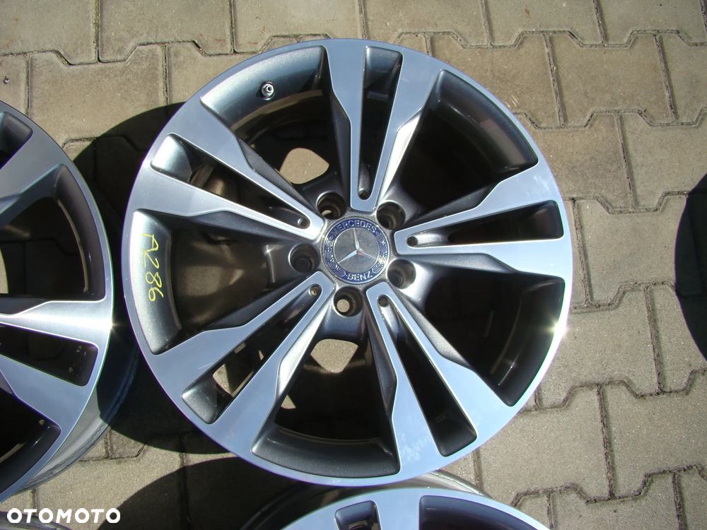 a286 5x112 Mercedes W205 W204 W246 W247 W177 W176 CLA C117 C118 W212 7,5jx18 czujniki - 4