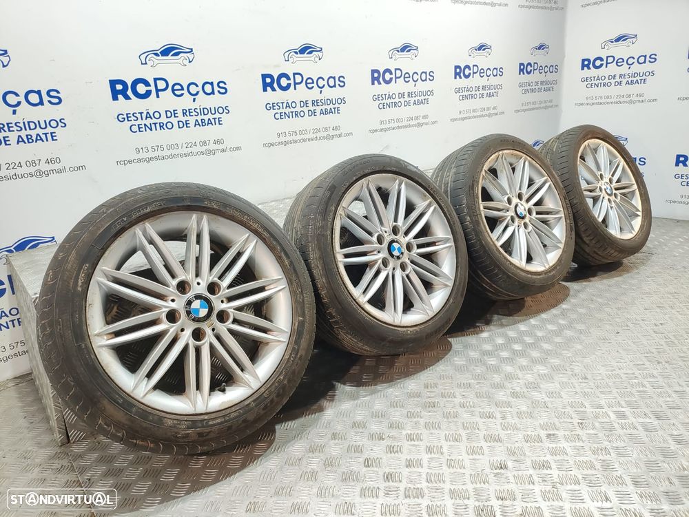 Conjunto 4 Jantes 17 Pack M Double Spoke 207 BMW Serie 1 E81 7,5J ET47 5x120 - 6