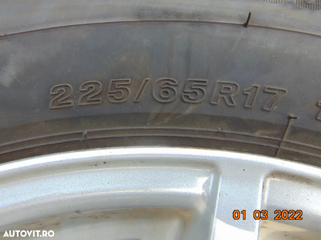 Jante Range Rover evoque r17 jante aluminiu cu anvelope de iarna Land Rover Discovery sport velar - 3