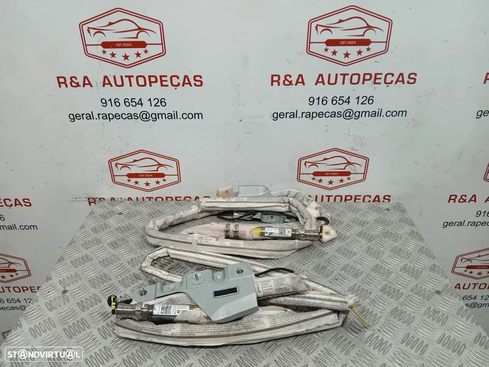 Cortina Cortinas de Airbag VW Scirocco 3 III 1K8880741A 1K8880742A Original - 3